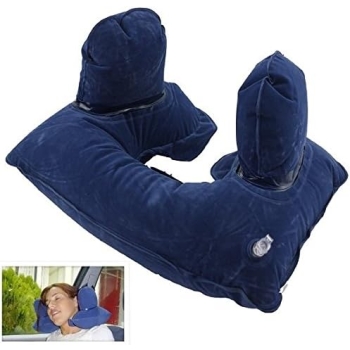 Blow & Go Inflatable Travel Pillow