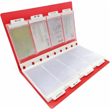 Business Card File Storage Folder