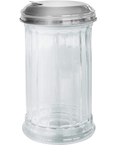 Stylish Glass & Stainless Steel Sugar Dispenser
