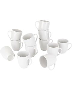 White Porcelain Classic Mugs