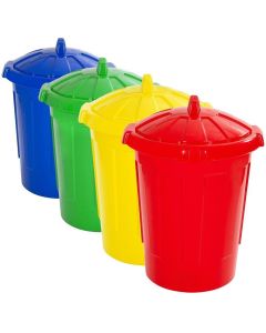 80 Litre Plastic Bin With Twist Lock Lid