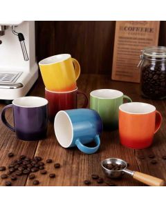 Rainbow Stoneware Mugs 350ml