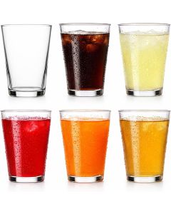 V-Shaped Tumbler Drinking Glasses