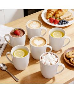 White Porcelain Classic Mugs