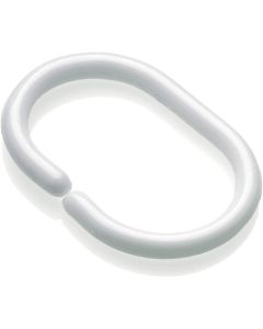 Bathroom Shower Replacement Curtain Rings Hooks C-Rings