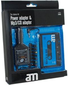 Power Adapter Converter & Music Cassette Tape