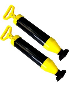 Waste Pipe Un-Blocker Powerful Drain Plunger Toilet 