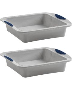 Silicone Easy Release Non-Stick Square Cake Pans