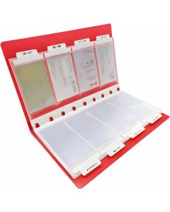 Business Card File Storage Folder
