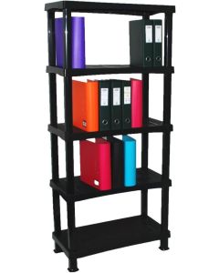 Storage Shelving Shelves Unit 5 Tier Racking Plastic