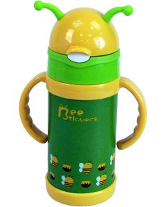 Stainless Steel Travel Mug Water Thermos Animal Kids Flask