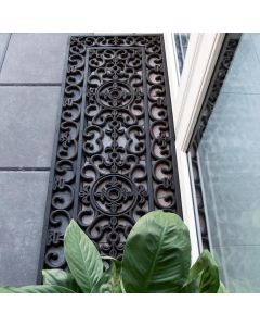 Heavy Duty Rubber Door Mat Iron Style