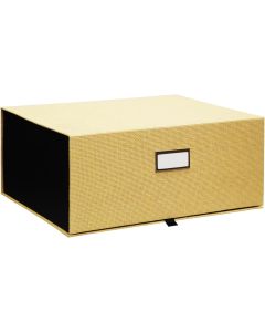 Storage Box File Organiser Magnetic Secure Lid