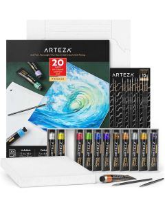 Arteza Metallic Acrylic Painting Art Set
