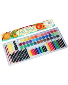 My First Art Pack Paints Crayons Felt Tip Colouring Pens Pencils