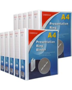 Oxbridge A4 Presentation Ring Binder