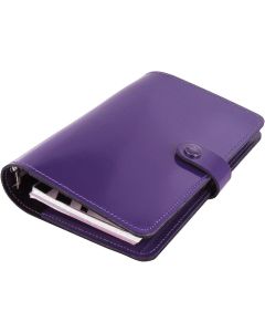 Filofax The Original Personal Organiser Patent Purple