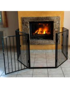 Wall Mountable Panel Safety Gate Nursery Guard Fire Guard