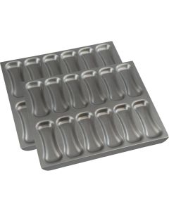 Cup Éclair Tin NON Stick Baking Tray Home Bakeware