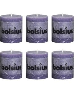 Bolsius Rustic Pillar Paraffin Wax Candle