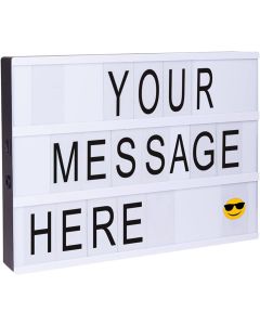 LED A4 Cinematic Plastic Lightbox