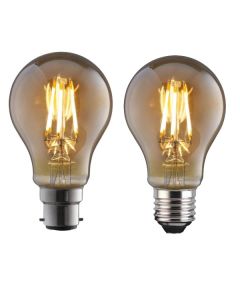 LED Vintage Glass 4W Warm 380Lm Instant Start Lightbulb