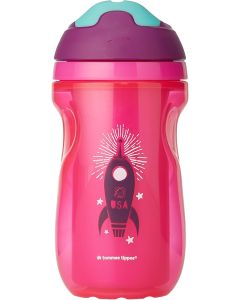 Tommee Tippee Insulated Beaker Mug for Girl Purple