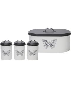 Butterfly Design Kitchen Canister Storage Set 