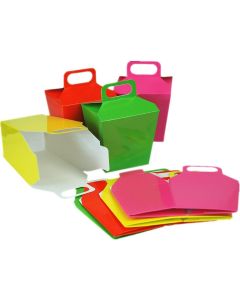 Assorted Bright Coloured Favour Party Boxes