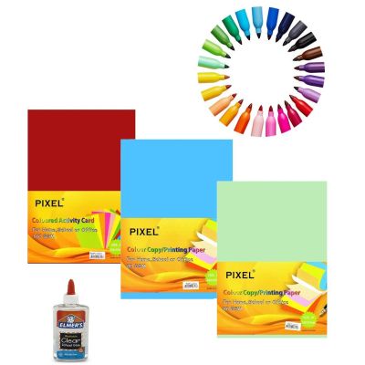 Paper Crafting Bundle Glue & Pens