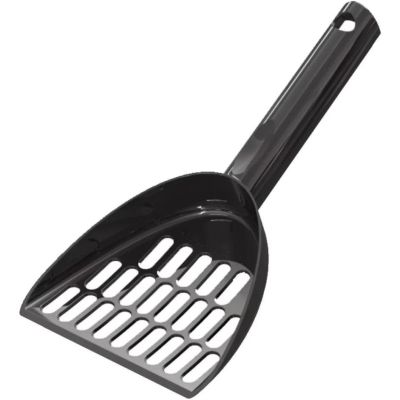 Black Plastic Cat Litter Scoop Sifter Set