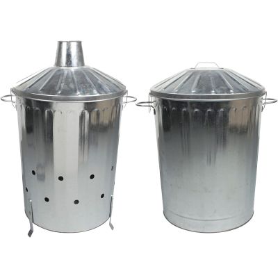 Garden Waste Refuse & Burning Set 90L