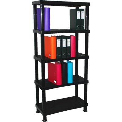 Storage Shelving Shelves Unit 5 Tier Racking Plastic