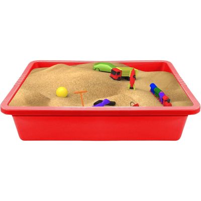 Large Deep Fill Plastic Rectangular Sand Pit Tray Only