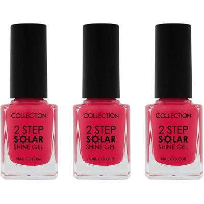 Collection 2 Step Solar Shine Gel Nail Colour