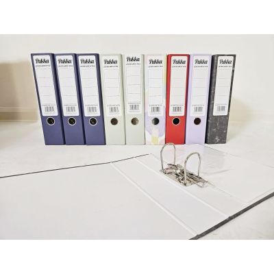 A4 Lever Arch Folder Set with Metal Finger Pull