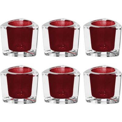 Heavy Weight Glass Tealight Holders
