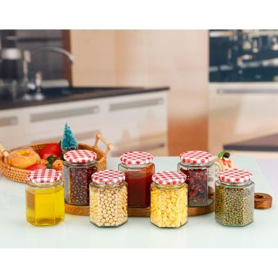 Preserve Pots Pickle Jars with Airtight Screw Top Lids