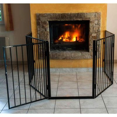 Wall Mountable Panel Safety Gate Nursery Guard Fire Guard