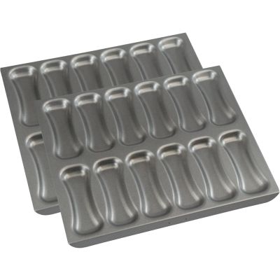 Cup Éclair Tin NON Stick Baking Tray Home Bakeware
