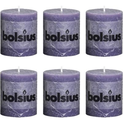 Bolsius Rustic Pillar Paraffin Wax Candle