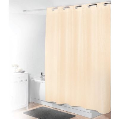 Beldray Waffle Hookless Shower Over-Bath Curtain