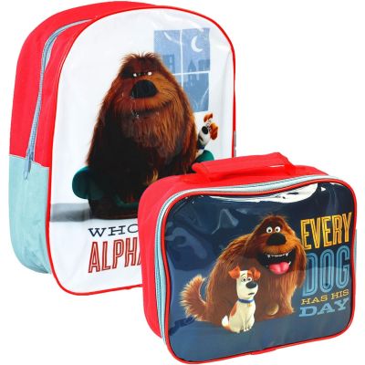 The Secret Life of Pets Children Backpack And Lunch Bag