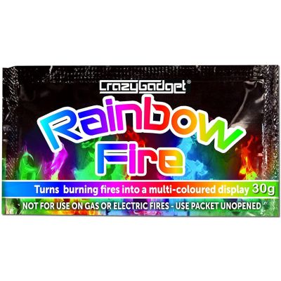 Rainbow Fire Mystical Coloured Flame
