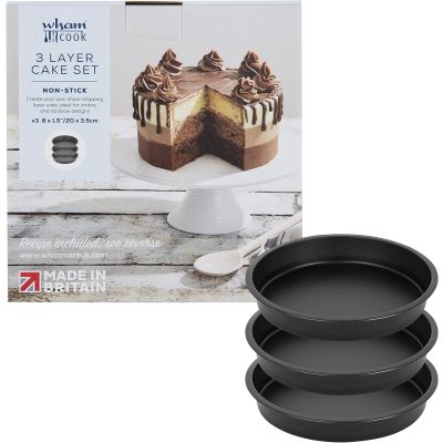 Wham 3 Layer Rainbow Cake Set