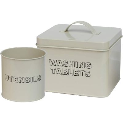 Washing Tablet & Utensil Storage Set