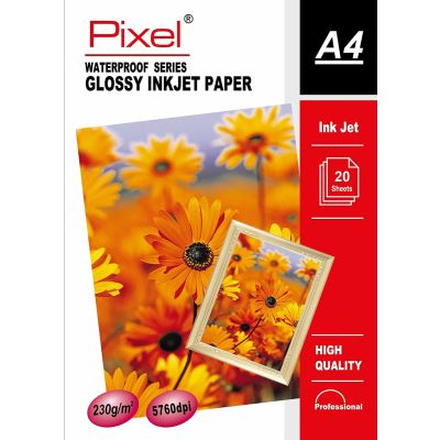 Pixel Professional A4 Photo Paper Gloss Glossy 230gsm
