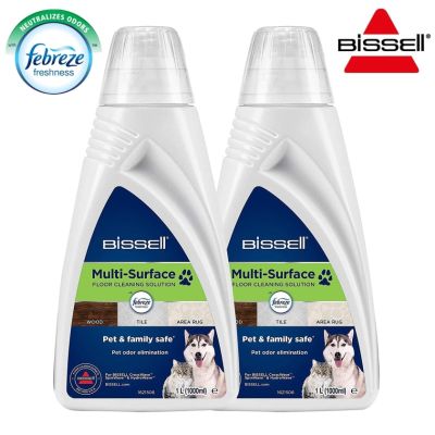 Bissell Pet Multi Surface 1 Litre Floor Cleaning Solution With Febreeze Freshness