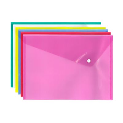 Pixel Popper Wallet Folder Document - Assorted Colours