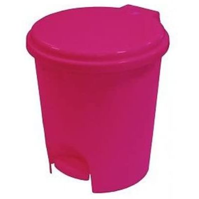 Bathroom Essentials 3 Litre Plastic Pedal Bin